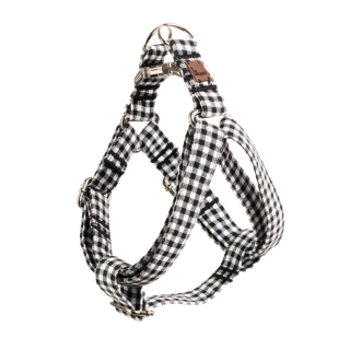 Arnés Simple Vichy Negro