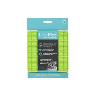 Lickimat Mini Playdate Verde Perro