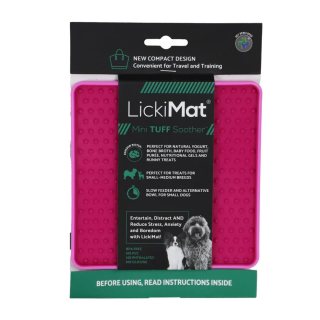Lickimat Mini Tuff Soother Rosa Perro