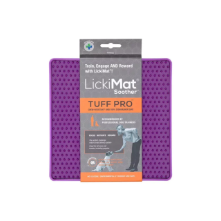 Lickimat Tuff Soother Pro Lila Perro