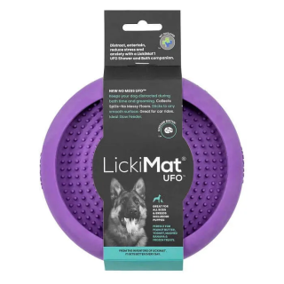 Lickimat UFO Lila Perro